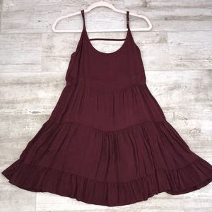 BRANDY MELVILLE Dress Maroon